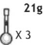 HAIER HMB5A 021 - Tabla de la receta - 2
