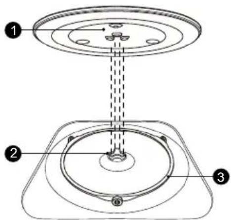 HAIER H38DMWID46NB - TURNTABLE INSTALLATION - 1
