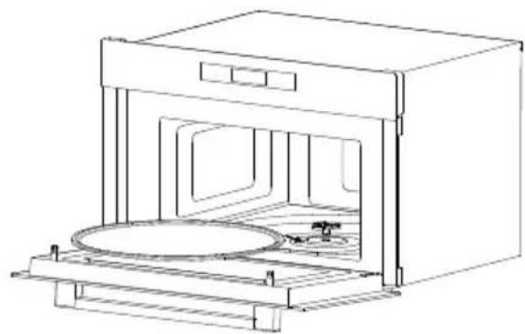HAIER H38DMWID46NB - TURNTABLE INSTALLATION - 2