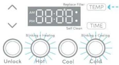 Avalon A13-S - Temperature Setting Mode - 1