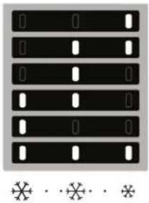 WHIRLPOOL ART 3752 - Leuchtende LEDs Temperatureinstellung - 1