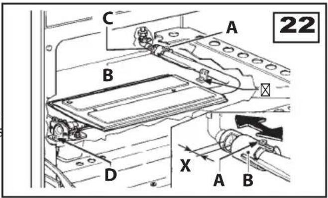 WHIRLPOOL ACM 9412/1 G/IX - Remplacement de l'injecteur - Brûleur du gril. - 1