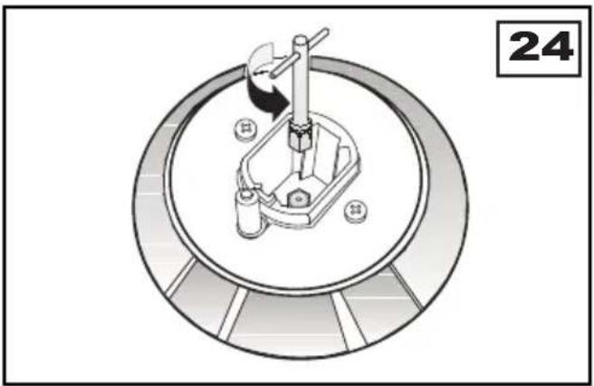 WHIRLPOOL ACM 9412/1 G/IX - Remplacement de l'injecteur - Brûleur du gril. - 3