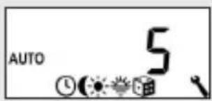 RADEMACHER DuoFern HomeTimer 9498 - Menu 5 - Adapter l'horaire crépusculaire matinal [ ] - 10