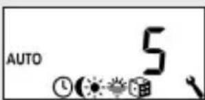RADEMACHER DuoFern HomeTimer 9498 - Menu 5 - Adapter l'horaire crépusculaire matinal [ ] - 6