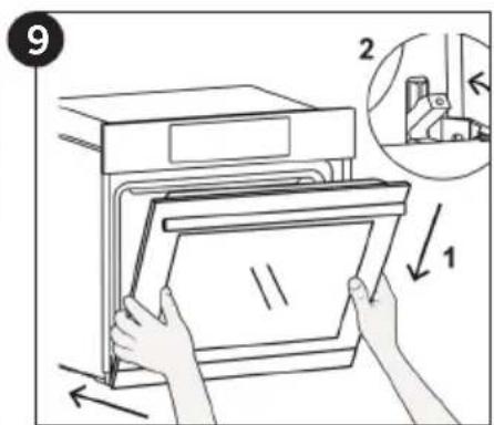 CANDY FIDC N200IT - REMOVAL AND CLEANING OF THE SIDE RACKS - 8