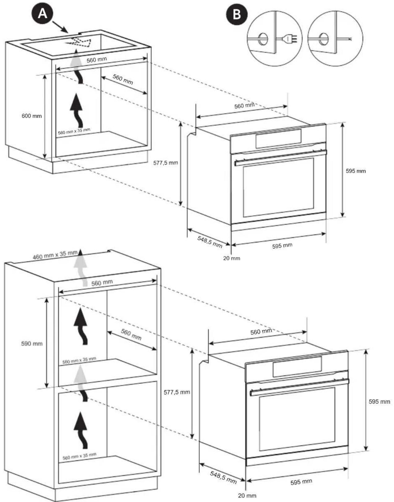 CANDY FIDC N200IT - Installazione - 1