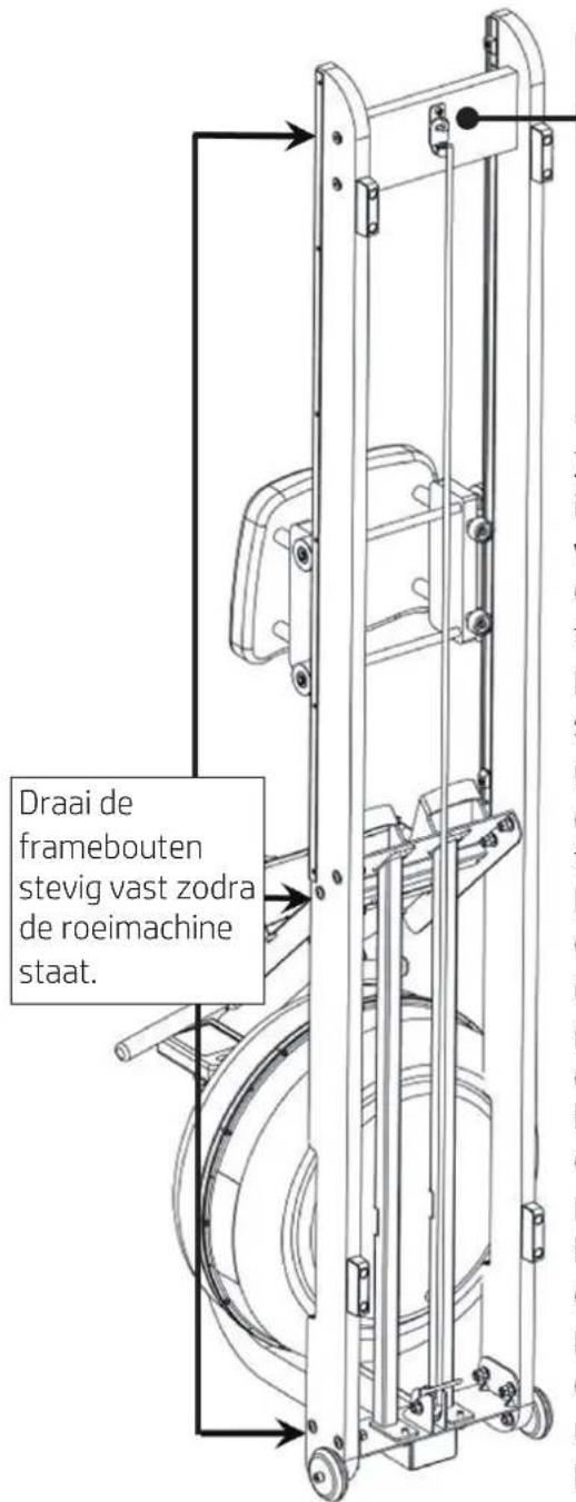 TUNTURI by Fluid Signature R90W - STAP 4 De roeimachine voltooien - 1
