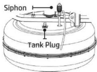 TUNTURI by Fluid Signature R90W - Tankwater verwijderen/vervangen - 2