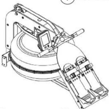 TUNTURI by Fluid Signature R90W - Inhoud van de roeimachinedoos 1 en 2 - 2