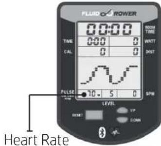 TUNTURI by Fluid Signature R90W - Bluetooth Heart Rate Pairing - 1