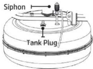 TUNTURI by Fluid Signature R90W - Removing/Changing Tank Water - 2