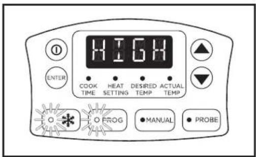 HAMILTON BEACH Set & Forget 33962 - Before using Defrost (\*mode: - 1