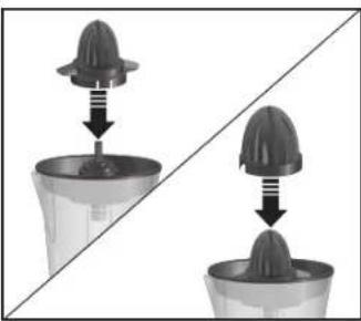 HAMILTON BEACH 53524 - Using Juicer Attachment - 3