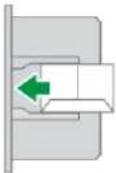 RICOH IM C7010 - Chargez une enveloppe dans le bypass. - 2