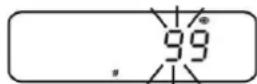 Kern ABJ 220-4NM - Set time, after which the display has to switch off - 1