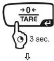 Kern ABJ 220-4NM - Call up menu - 1
