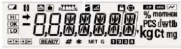 Kern ABJ 220-4NM - Start-Anzeige einstellen - 5