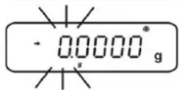 Kern ABJ 220-4NM - Return to weighing mode - 2