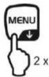 Kern ABJ 220-4NM - Call up menu - 1