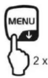 Kern ABJ 220-4NM - Select percent weighing mode - 1
