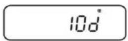 Kern ABJ 220-4NM - Change readability from 1D to 10 D - 2