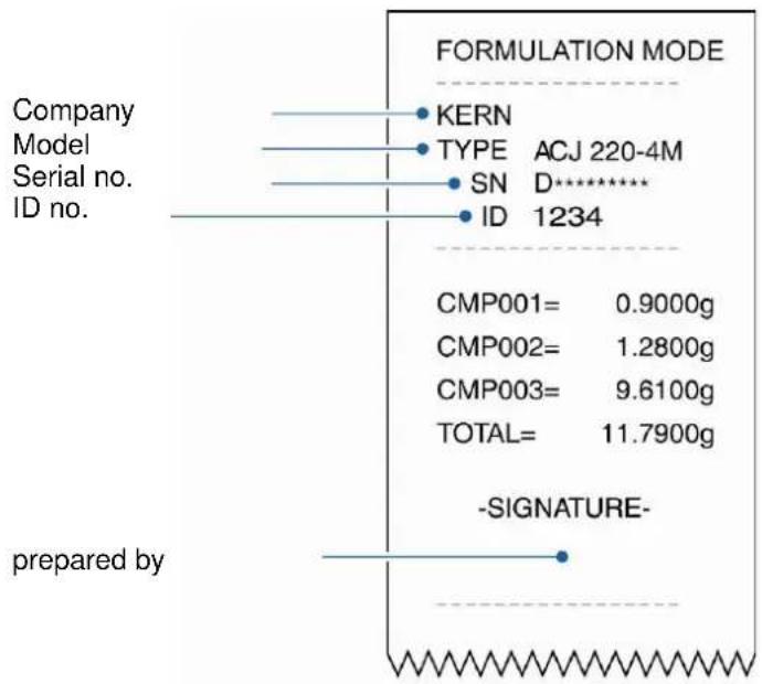 Kern ABJ 220-4NM - Return to weighing mode - 1