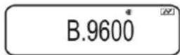 Kern ABJ 220-4NM - Set the communication speed (Baud rate) - 1