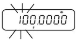 Kern ABS 120-4N - Position point décimal pour l'unité de pesée librement programmable La position du point décimal ne peut être décalée qu'en saisie numérique du facteur de conversion (voir au chap. 9.7.1, phase 2). - 1