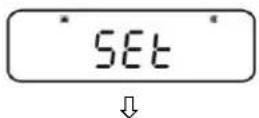Kern ABS 120-4N - Change readability from 1D to 10 D - 3