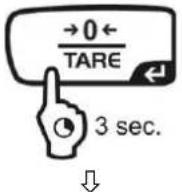 Kern ABS 120-4N - Menü aufrufen - 1