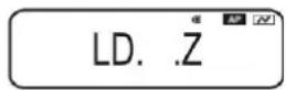 Kern ABS 120-4N - If necessary, set condition for zero display - 1