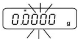 Kern ABJ 320-4NM - Adjustment with external weight (KERN ABS) - 4