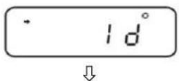Kern ABJ 320-4NM - Change readability from 1D to 10 D - 1