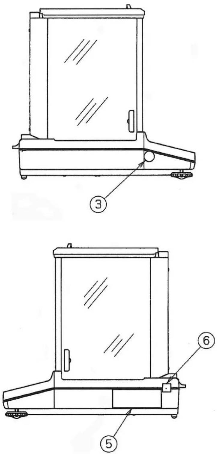 Kern ABJ 320-4NM - Position of seals - 1