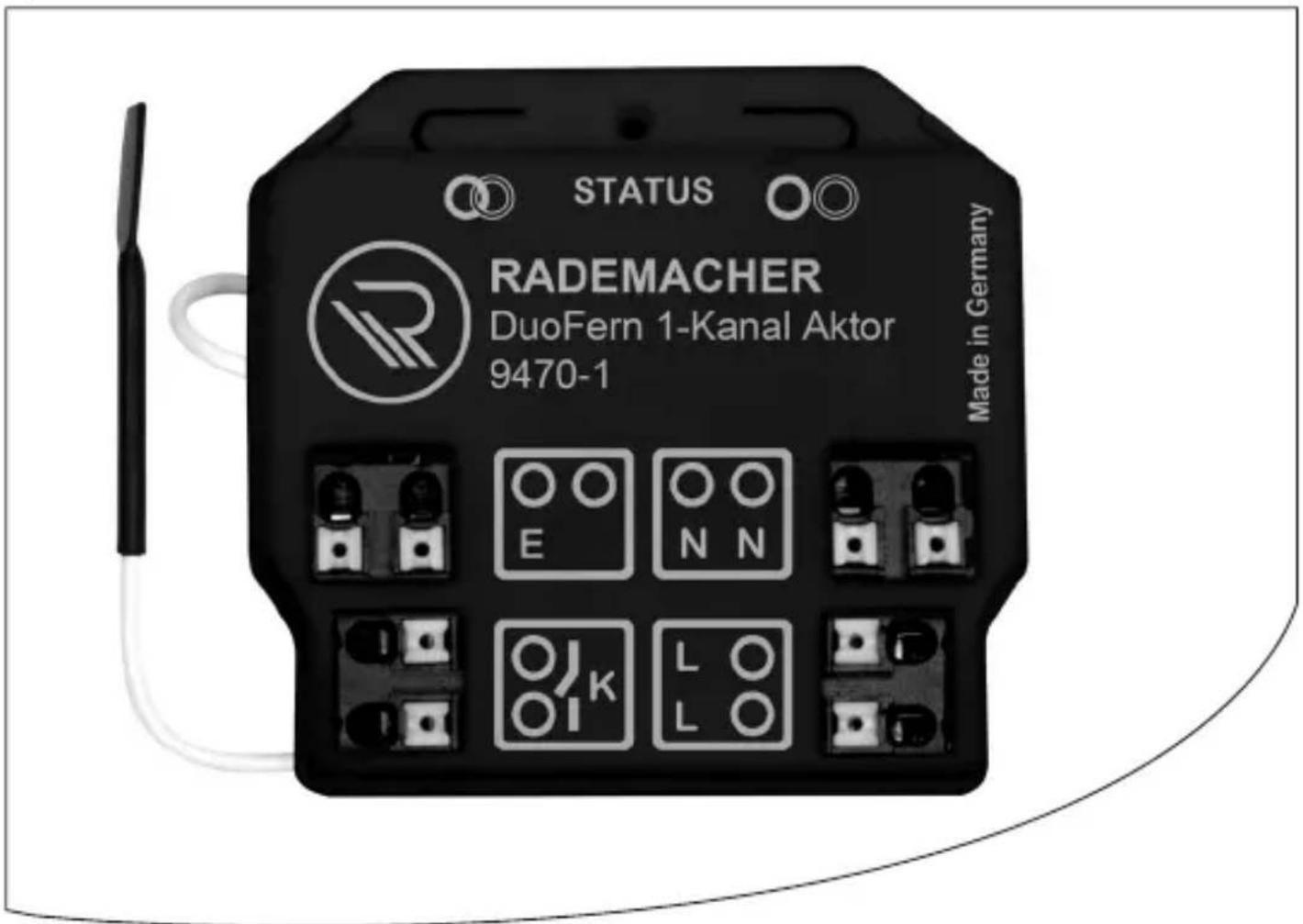 RADEMACHER DuoFern Universal-Aktor 9470-1 - Actionneur universal DuoFern 9470-1 (1 canal) - 1