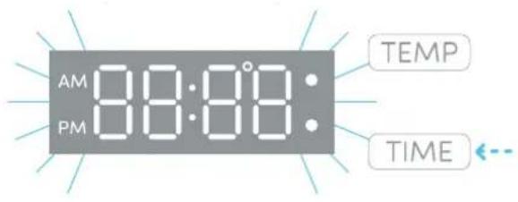Avalon A13CT - Modo de ajuste de hora - 1