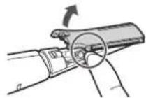 PANASONIC ES-WR50 - How to remove the blade How to attach the blade - 5