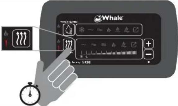 Whale Heat Air SL7512 - 6,1 Dépannage - Commande double Whale - 1