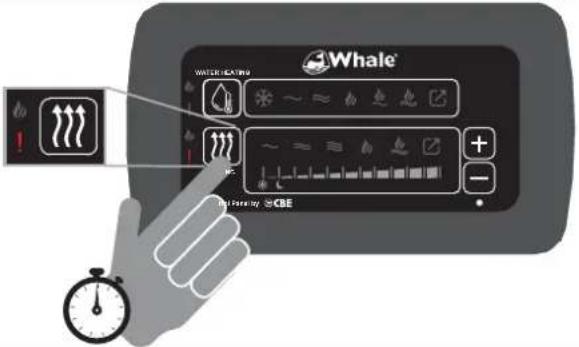 Whale Heat Air SL7512 - Fehlerbehebung – Whale Duo-Steuerung - 1