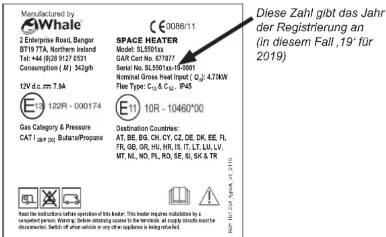 Whale Heat Air SL7512 - Entsorgung - 1