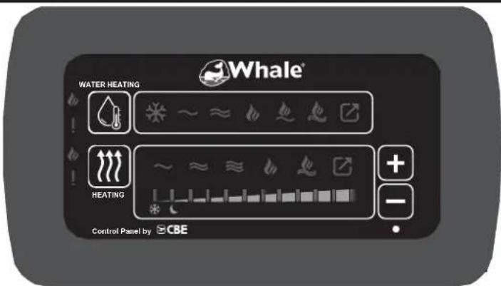 Whale Heat Air SL7512 - Bedienungsanleitung – Whale Duo-Steuerung - 1