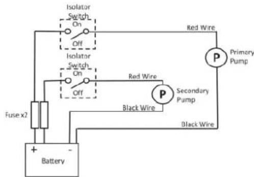 Whale UF2415B - Electrical Wiring - 1