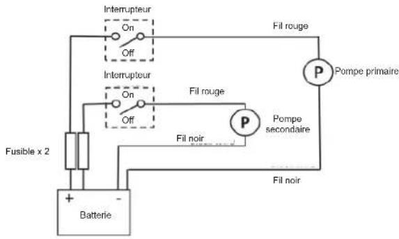 Whale UF2415B - Câblage électrique - 1