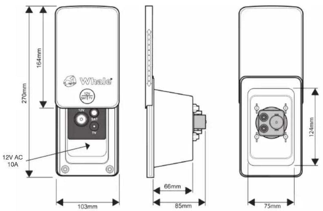 Whale Isolator Switch Socket - Technical Data - 1