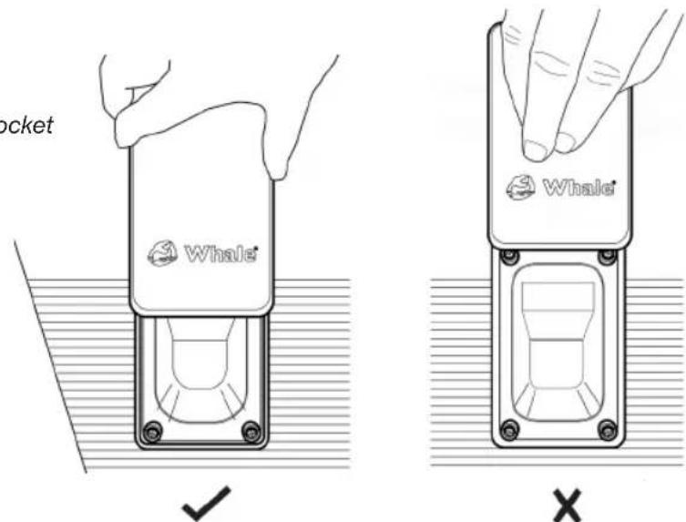 Whale External BBQ Outlet Socket - Drift (▶22-27) - 1