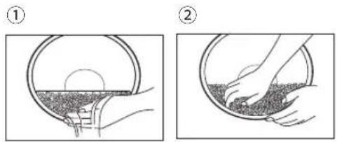 PANASONIC SR-DA182 - Wash the rice until the water turns relatively clear - 1