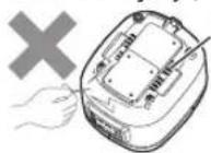 PANASONIC SR-DA182 - WARNING - 2