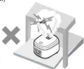 PANASONIC SR-DA182 - CAUTION - 3