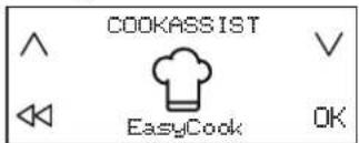 FRANKE FMY 906 I FP BK - Einschalten der Funktion EasyCook: - 1